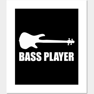 BASS PLAYER bassist quote Posters and Art